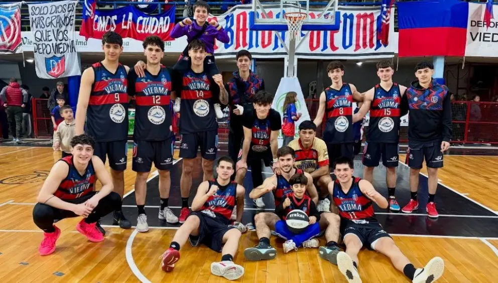 Deportivo Viedma fue local en semifinales y ahora recibirá el Final Four. Foto: gentileza.