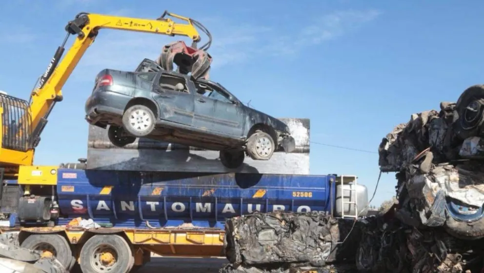 Los vehículos removidos serán compactados.