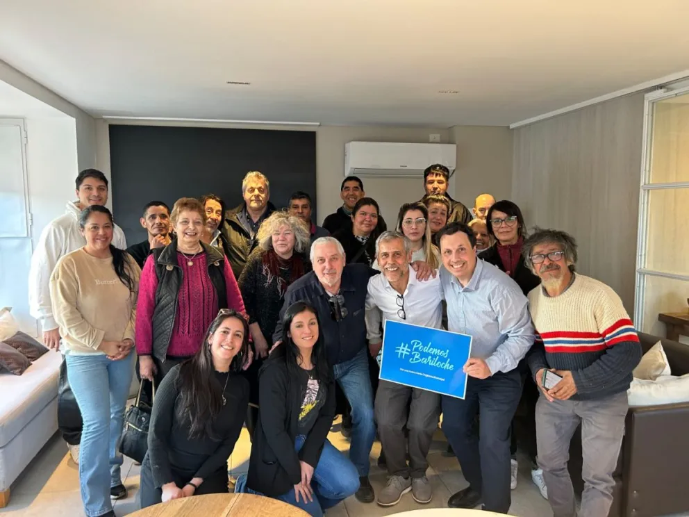 Podemos Bariloche cuenta con casi una década de trayectoria política en la ciudad, y logró ser tercera fuerza en las elecciones de 2019.