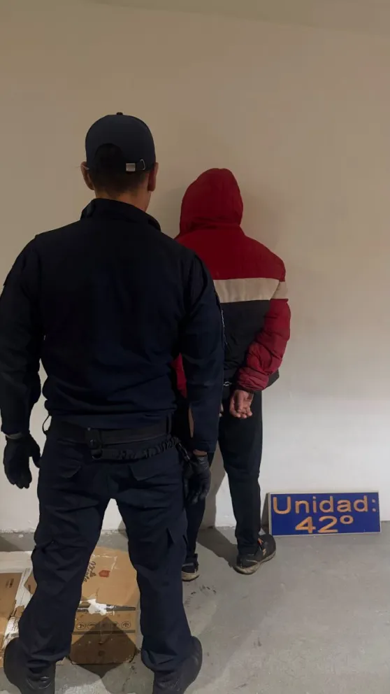 El detenido contaba con un abultado prontuario delictivo.