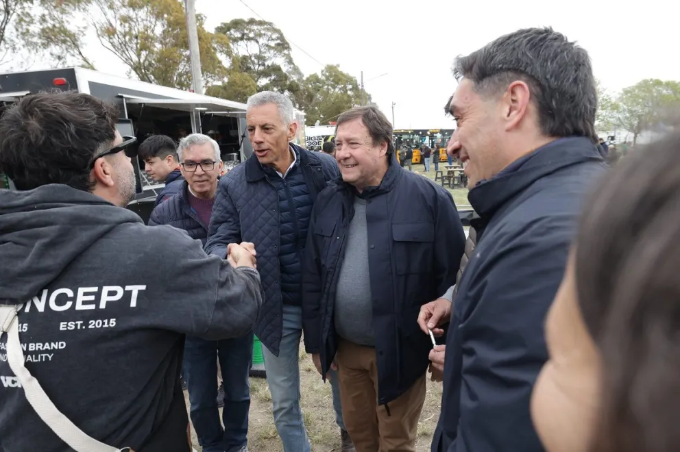 El Gobernador encabezó la presentación en la Exposición Rural de Viedma. Foto: Gobierno de Río Negro.