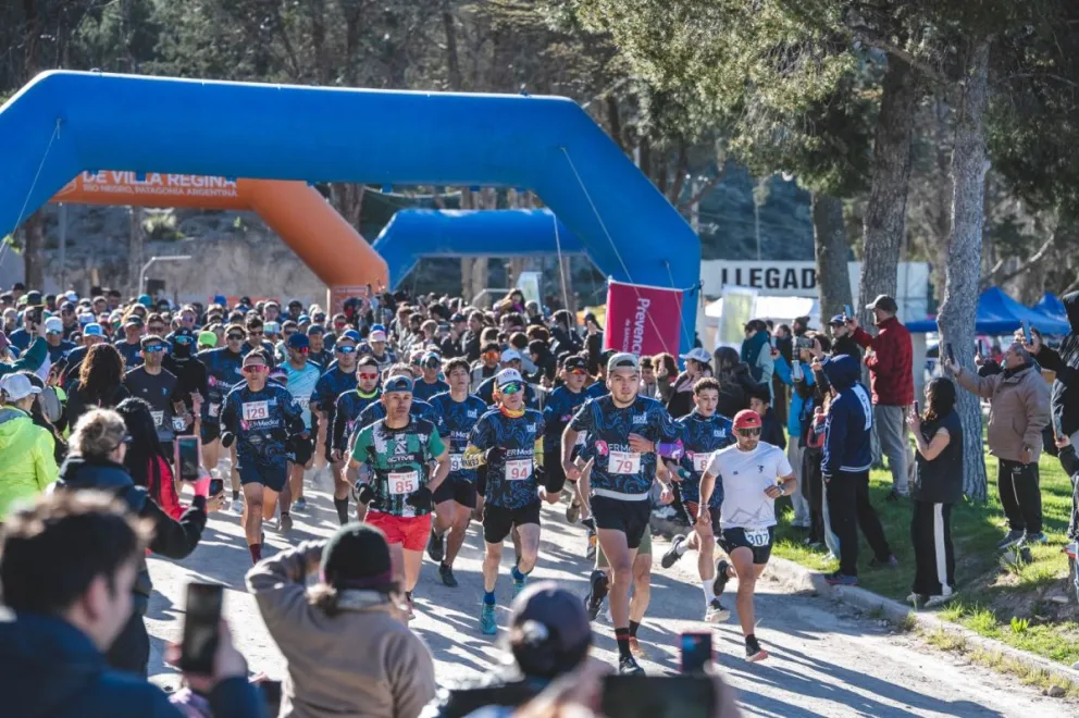 La largada en suelo reginense. Otro gran capítulo. Foto: gentileza.
