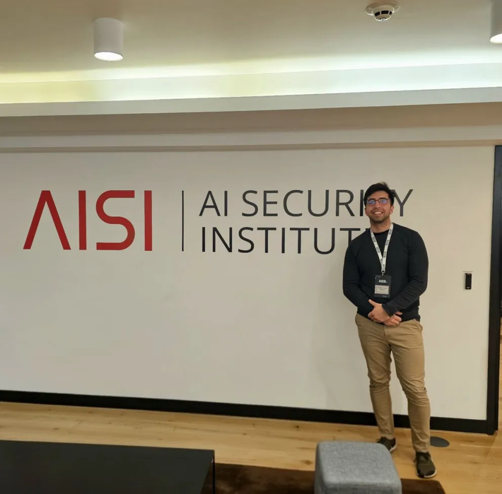 Prieto fue el único participante de América Latina en la cohorte internacional que el AI Security Bootcamp convocó en Londres.