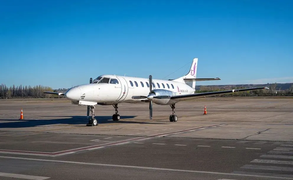 Los pasajes pueden adquirirse directamente a través del sistema de reservas de American Jet. Foto: Gobierno de Neuquén. 