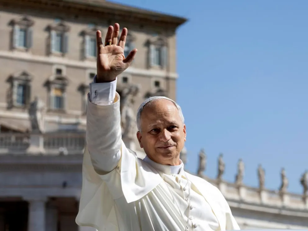 El papa será recibido por el presidente Milei en la Casa Rosada el domingo 8 de noviembre.