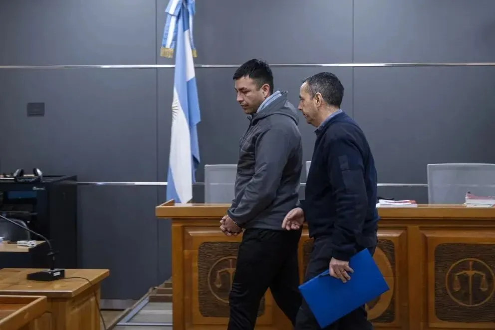 Marín es imputado por homicidio agravado por el uso de arma de fuego y calificado por femicidio —en contexto de violencia de género. Foto: Marcelo Martínez.