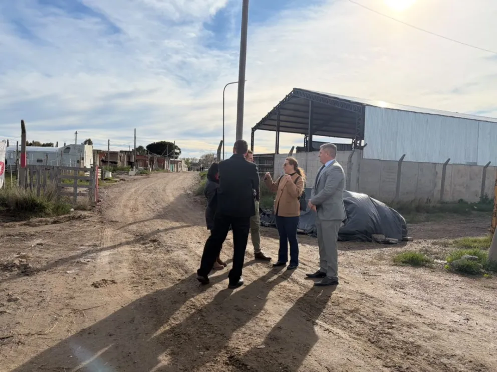 La medida se desarrolló en el marco de una causa judicial iniciada en 2019 sobre un terreno perteneciente a la empresa YPF.