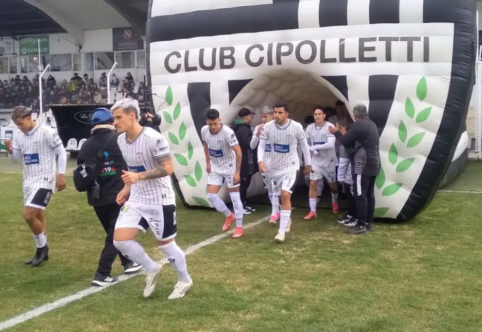 Cipolletti quiere regresar a casa con un buen resultado desde Formosa. Foto: gentileza.