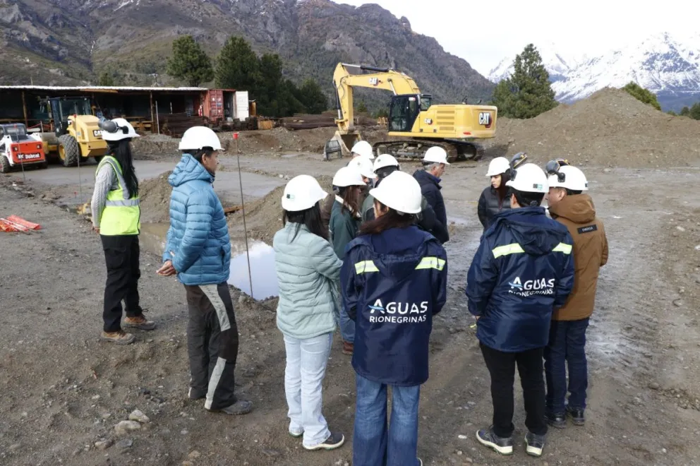 La obra beneficiará a muchos hogares barilochenses. Foto gentileza
