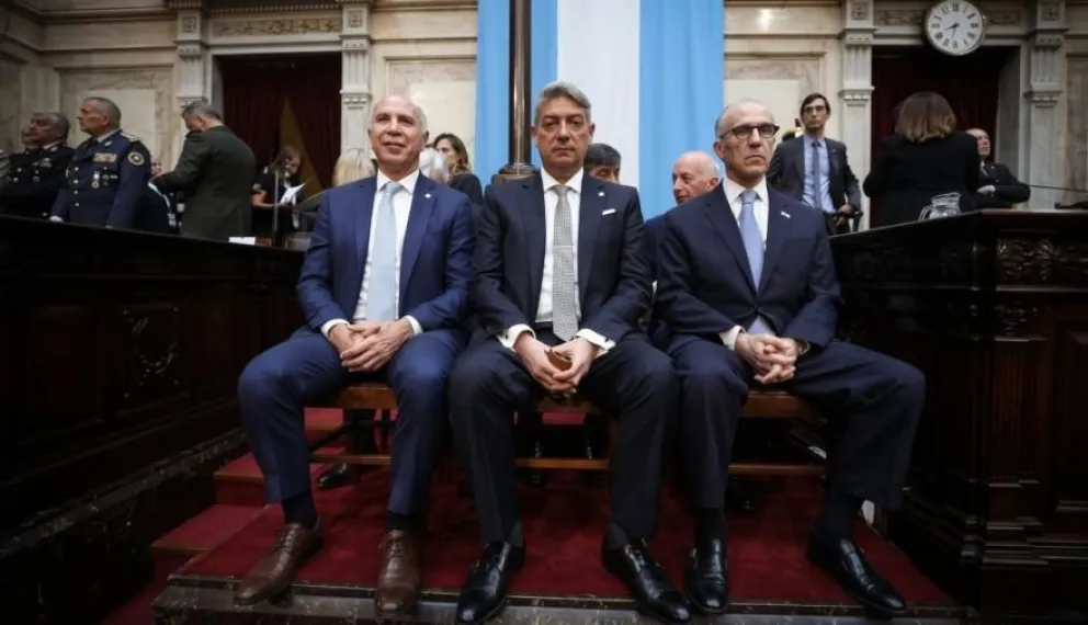 Ricardo Lorenzetti, Horacio Rosatti y Carlos Rosenkrantz, los jueces de la Corte Suprema que habilitaron la venta de tierras a extranjeros. Foto: ilustrativa.
