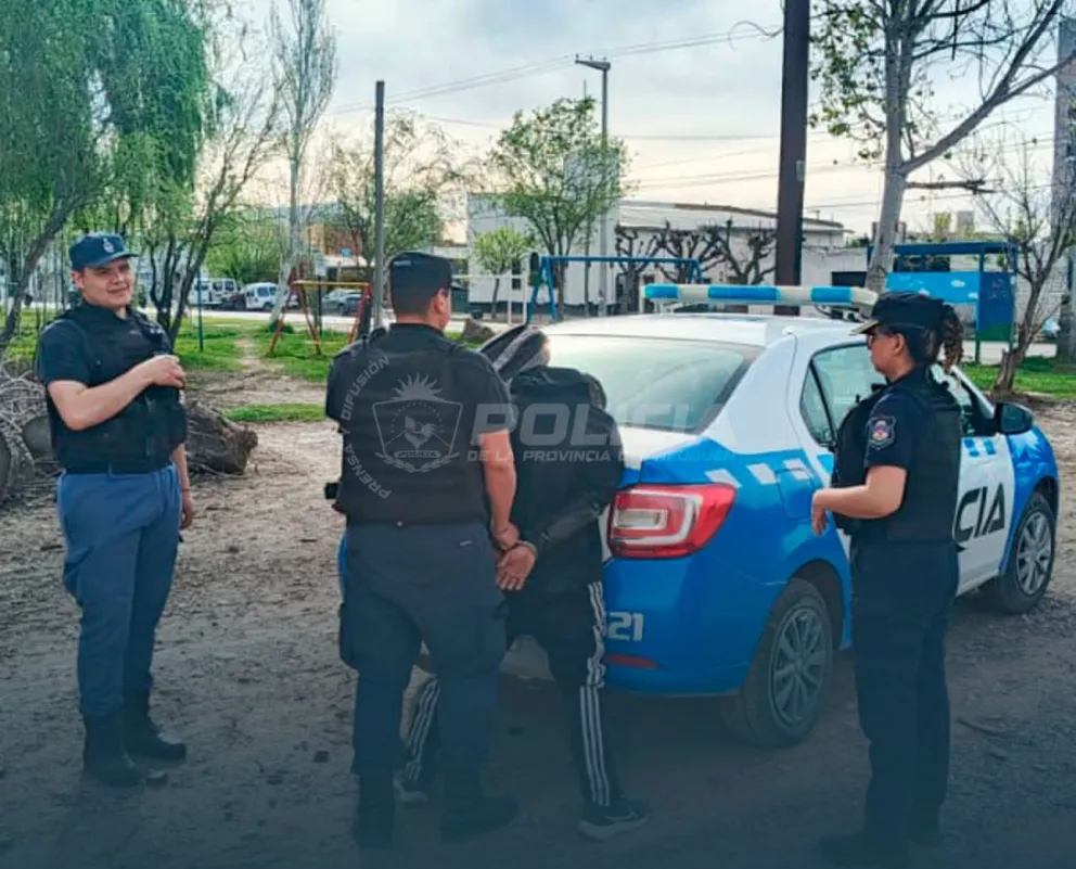 Operativo de detención.