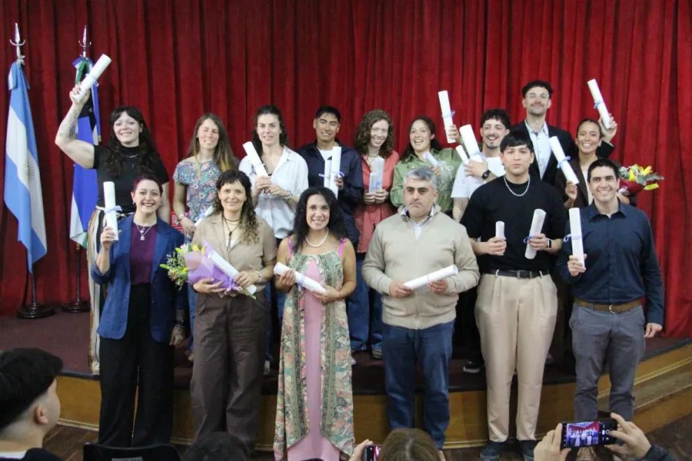 El acto se realizó el viernes en el Centro Regional Universitario Bariloche. Fotos: gentileza.
