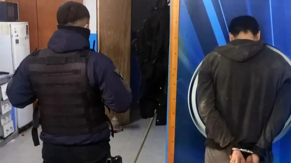 Tras su detención, el sujeto quedó a disposición de la Justicia. Foto: gobierno de Río Negro.
