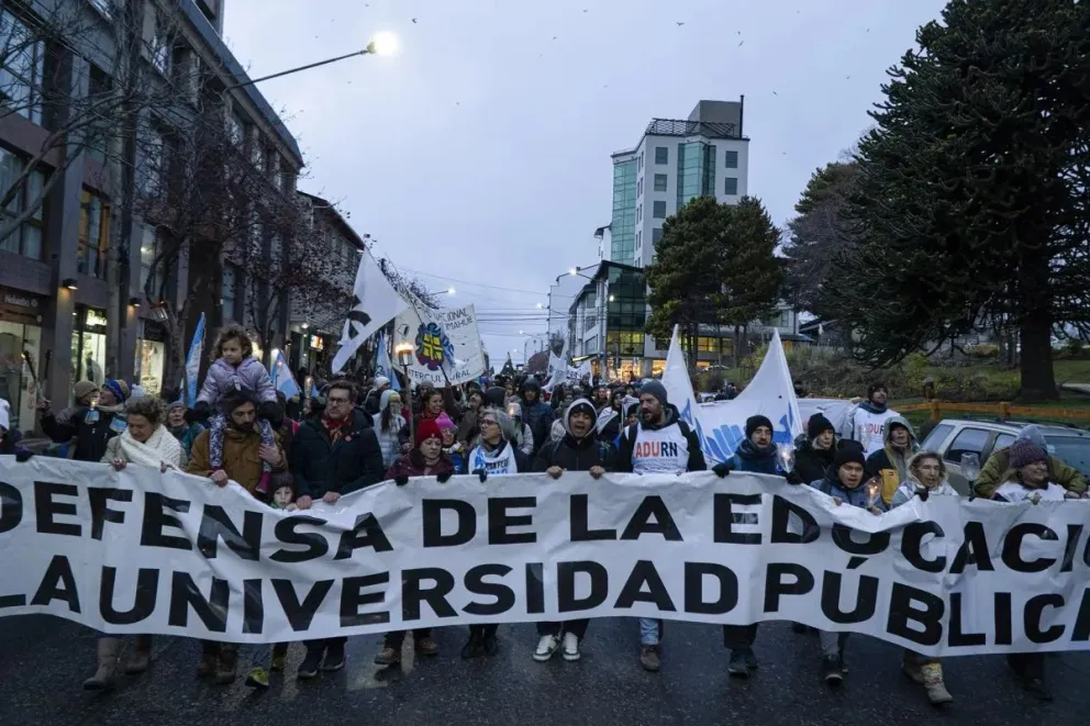 El paro es parte de un plan de lucha que tiene como acción principal la quinta marcha federal universitaria del 15 de octubre. Foto: archivo, Marcelo Martínez.