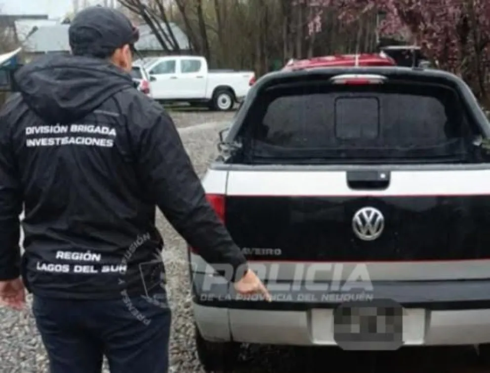 El vehículo quedó a disposición de la Justicia mientras continúan las diligencias. Foto gentileza