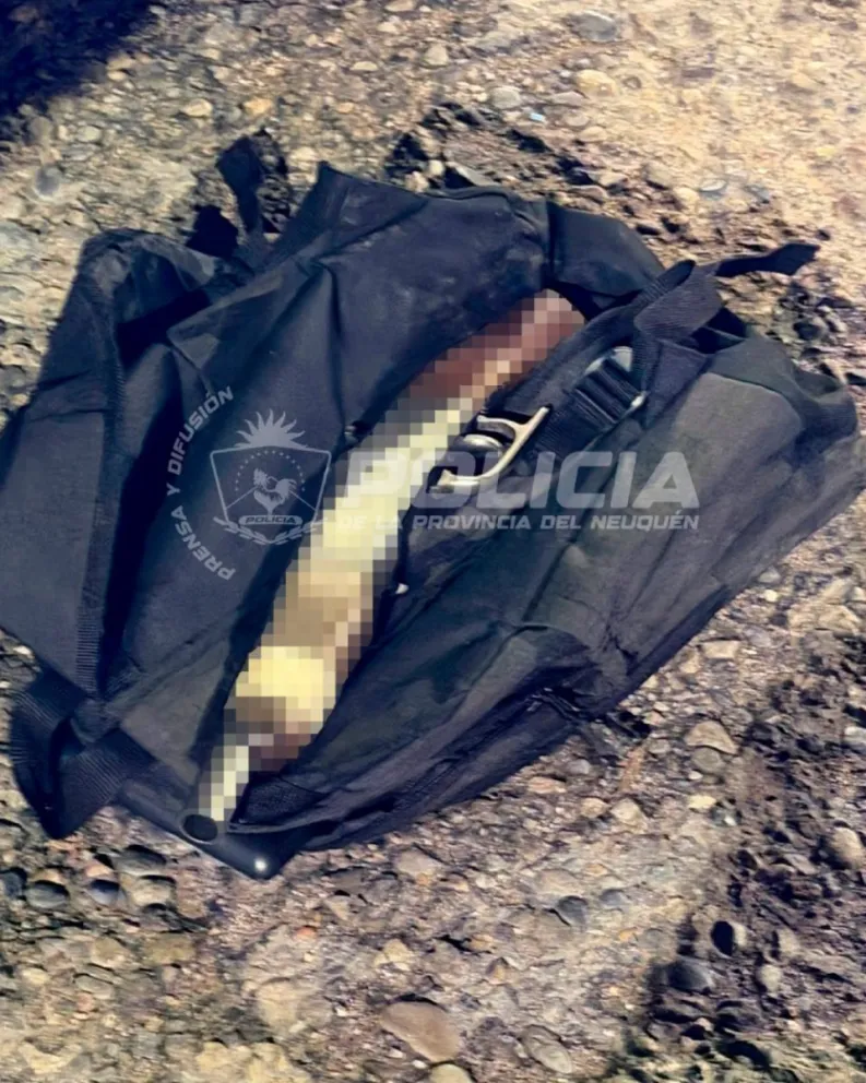 Encontraron un arma.