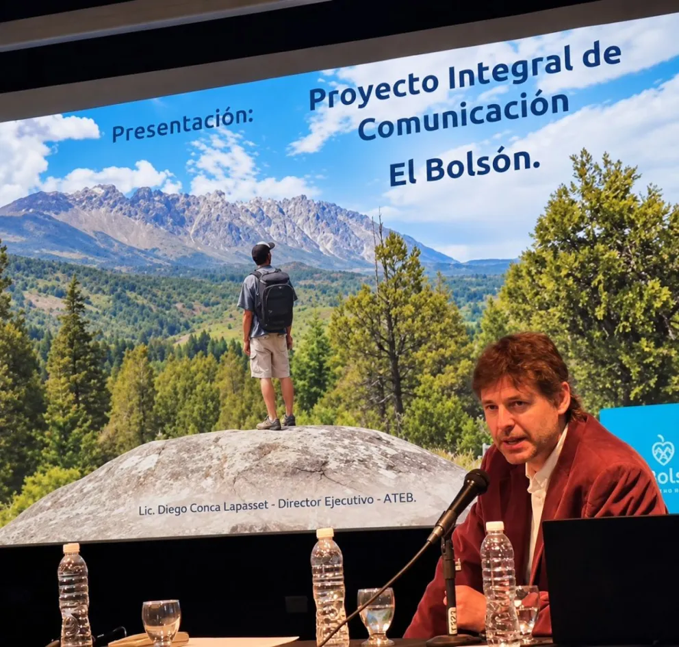 Diego Conca, CEO de la Agencia de Turismo de El Bolsón (ATEB)