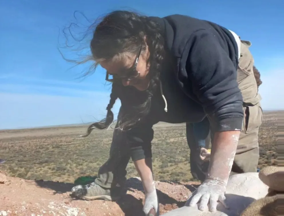 La científica de Bariloche que investiga los cerebros de los dinosaurios y un premio a su constancia y pasión. Foto gentileza 