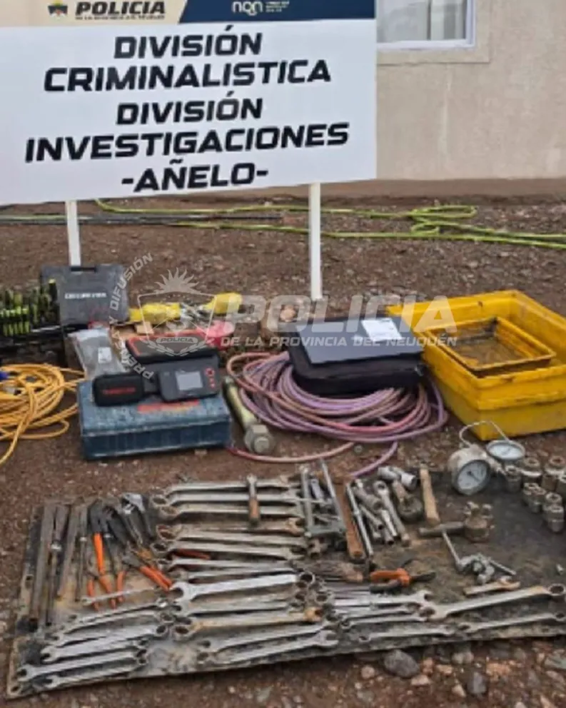 Elementos secuestrados.
