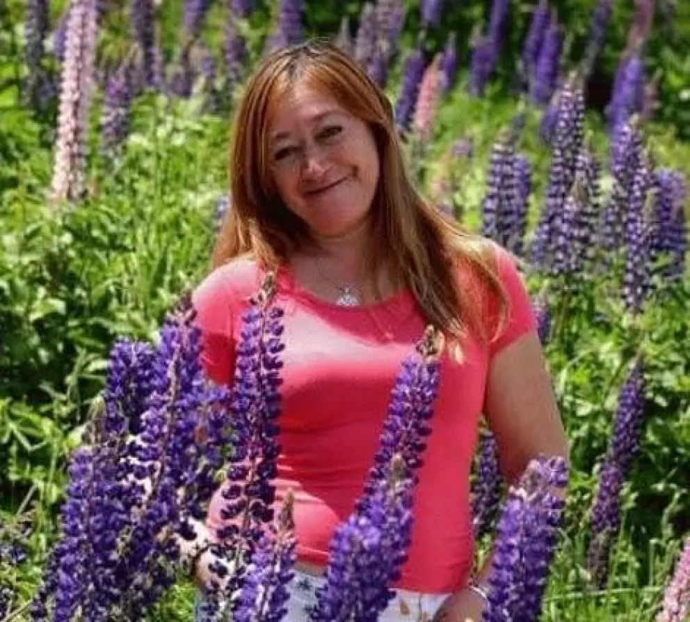 Roxana a sus 56 años vive la vida agradeciendo cada oportunidad con sus hijos y nietos llenándola de amor constante. Foto gentileza. 