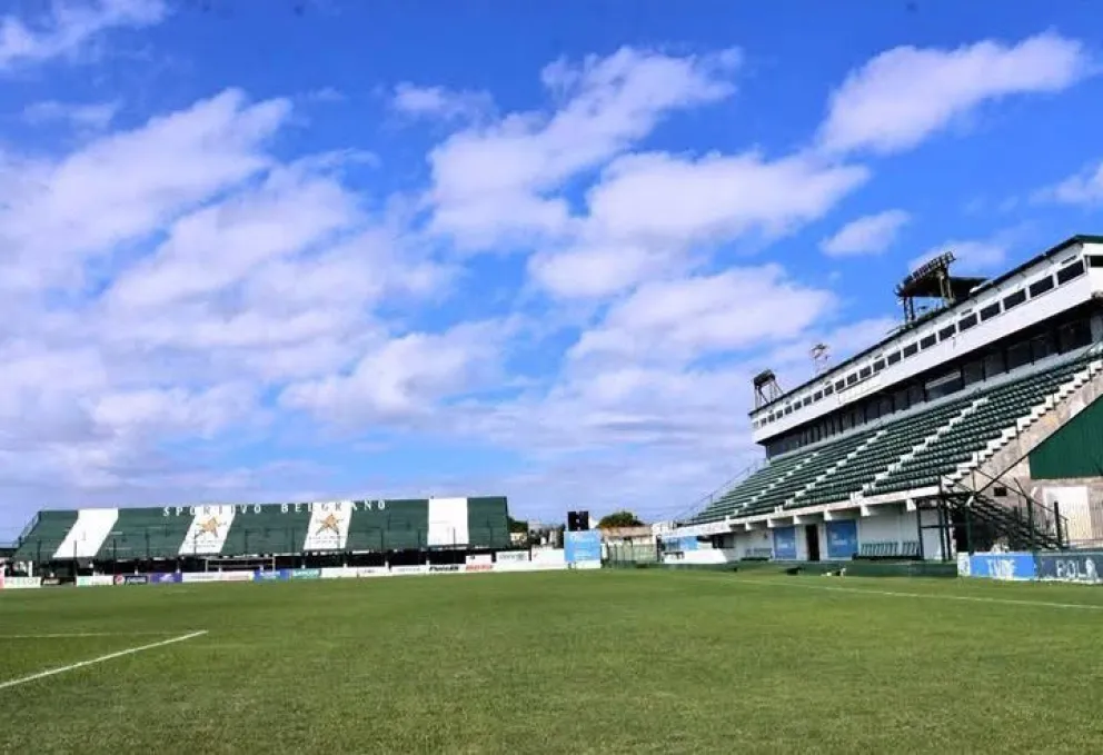 El estadio "Juan Pablo Francia" de Sportivo Belgrano de San Francisco. Foto: archivo.