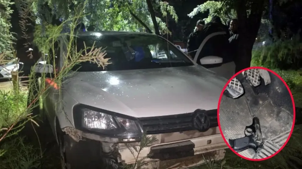 Personal policial trabaja para dar con el paradero del sospechoso y el esclarecimiento de lo sucedido.
