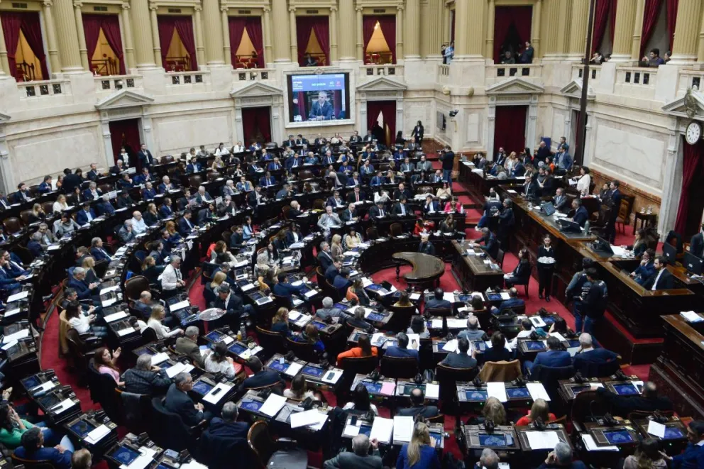 El debate en Diputados continuará, según estiman, hasta la madrugada. Foto gentileza