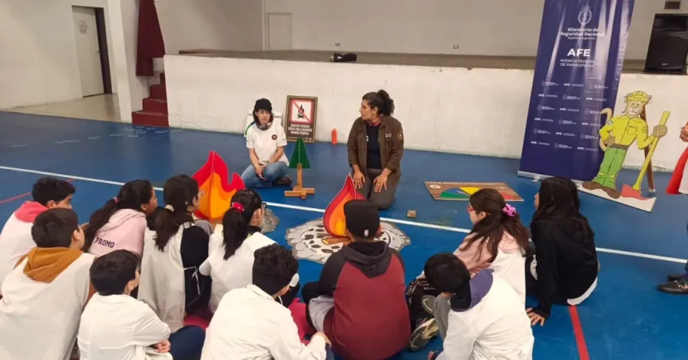 La iniciativa reunió a casi 100 estudiantes de distintos establecimientos. Foto gentileza PNNH