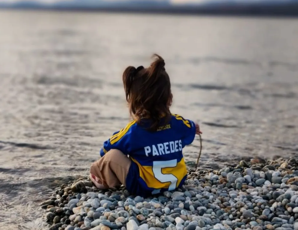 La fanática de Paredes que recibió una sorpresa inesperada. Fotos gentileza. 
