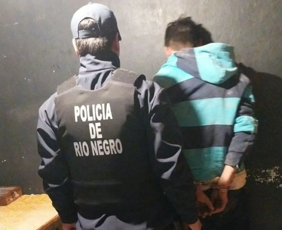 El hombre quedó a disposición de la Fiscalía interviniente. Foto gentileza