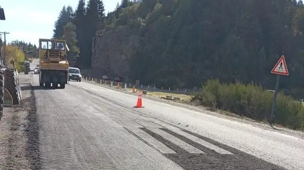 Asi será la repavimentación de la ruta a Virgen de las Nieves. Foto gentileza