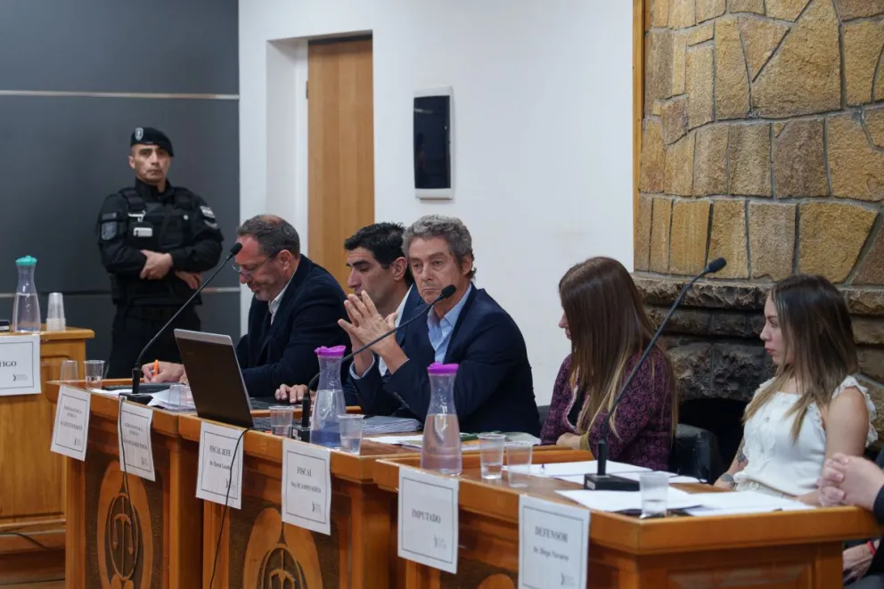 Este viernes fue el turno de declarar de Marín y luego, los alegatos de cierre de las partes. Foto: Marcelo Martínez.