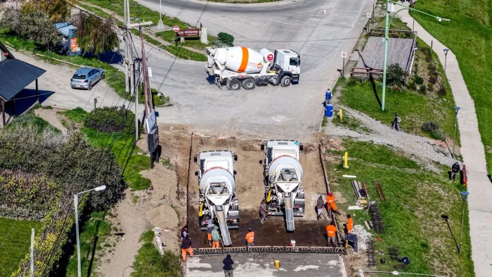 La obra también incorporó infraestructura cloacal en un tramo que no contaba con ella. Foto gentileza