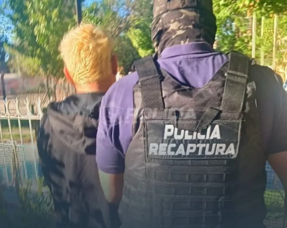 Prófugo recapturado.