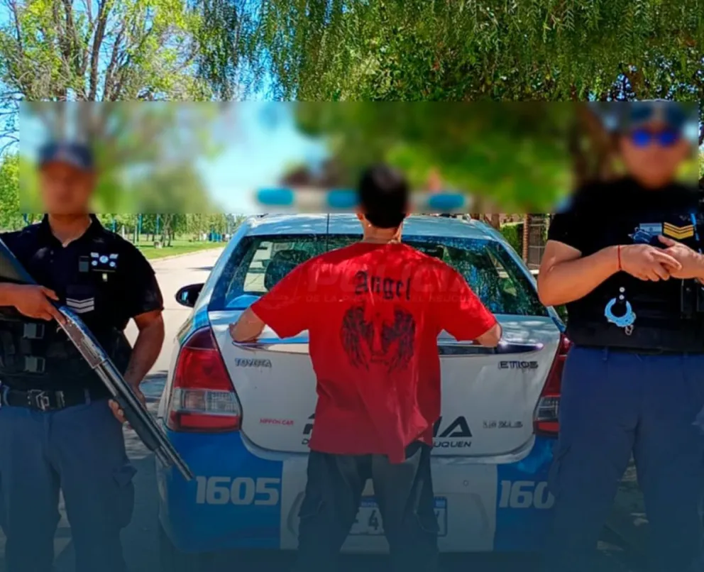 Atraparon al delincuente.
