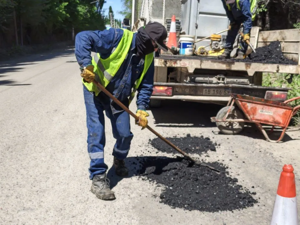 Trabajos en Cipolletti.